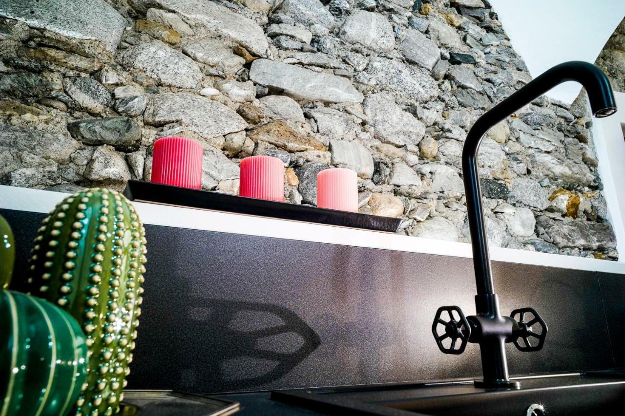 Apartmán Palazzo Giani Chiavenna Exteriér fotografie