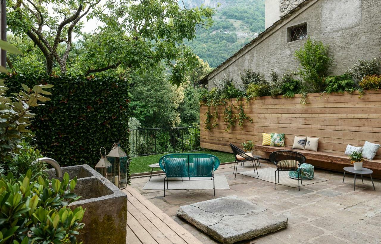 Apartmán Palazzo Giani Chiavenna Exteriér fotografie